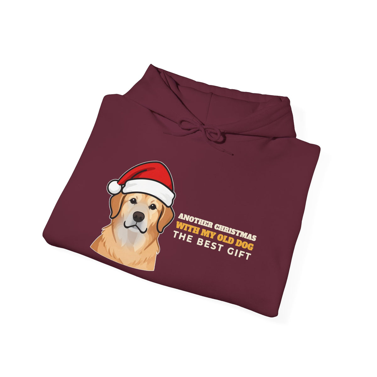 Senior Dog Christmas Hoodie - Another Christmas With My Old Dog | Dog Mom Christmas Gift