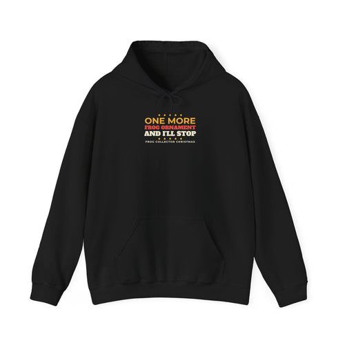 One More Frog Ornament Christmas Hoodie - original hoodie design by Pastime Goods