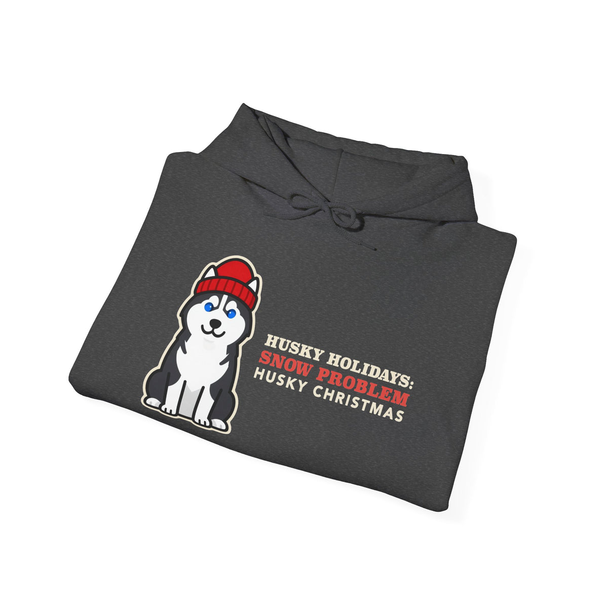Husky Christmas Hoodie | Siberian Husky Snow Problem Christmas Sweatshirt | Husky Mom Dog Christmas Gift
