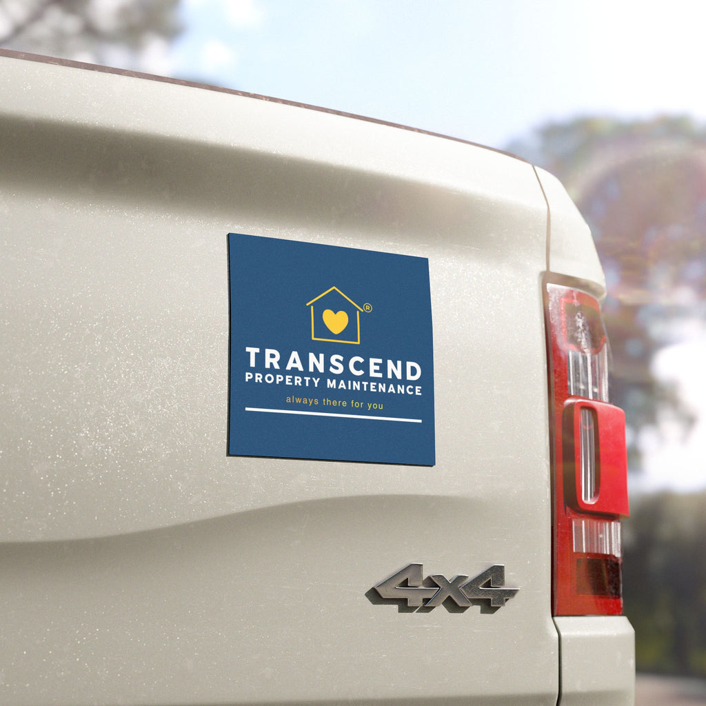 Transcend Property Maintenance Car Magnet
