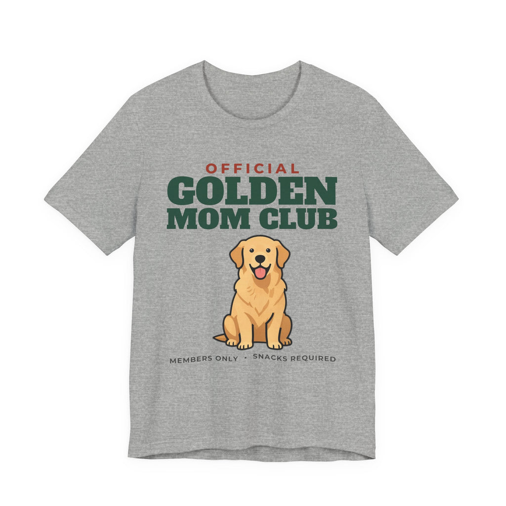 Official Golden Retriever Mom Club Tee | Golden Retriever Mom Gift