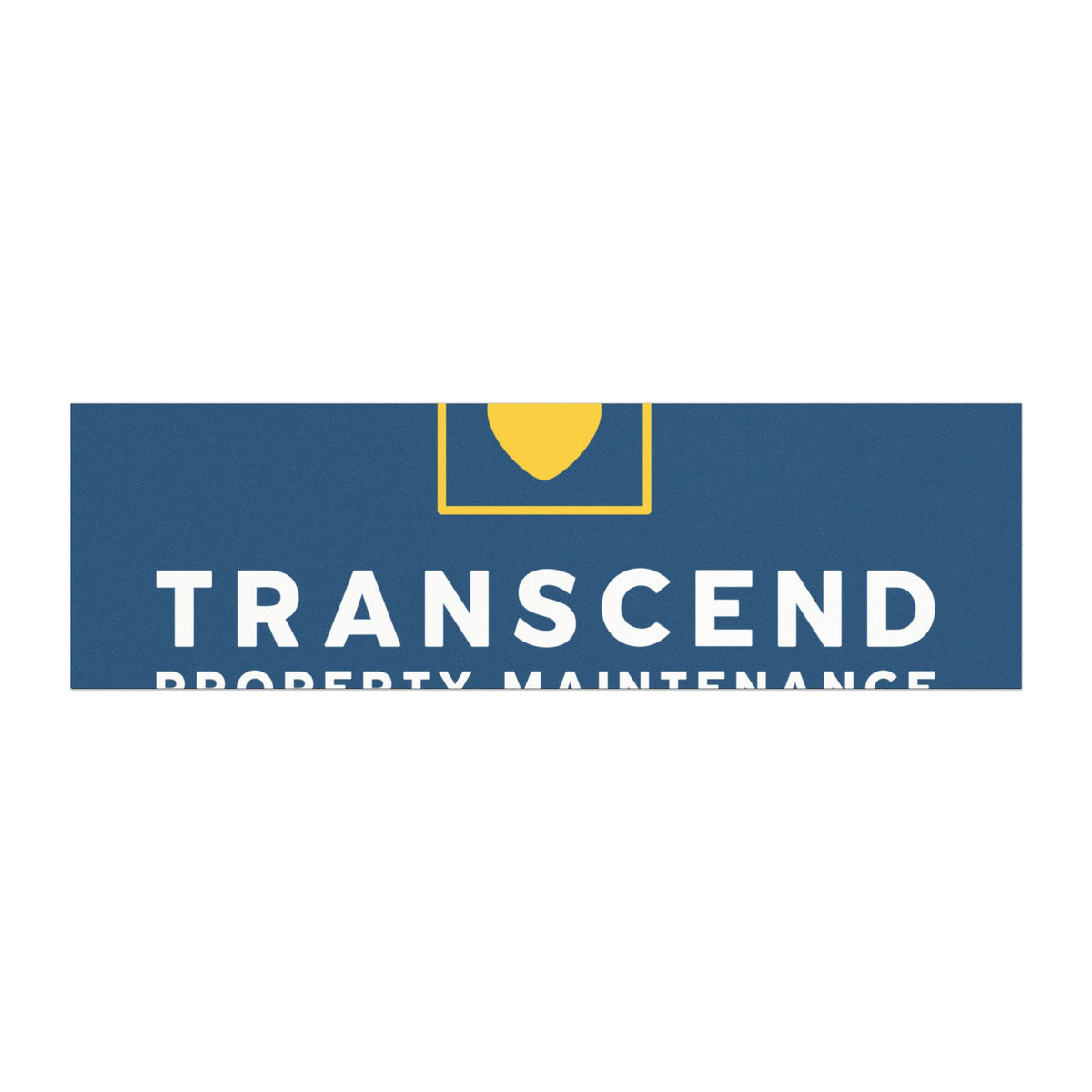Transcend Property Maintenance Car Magnet