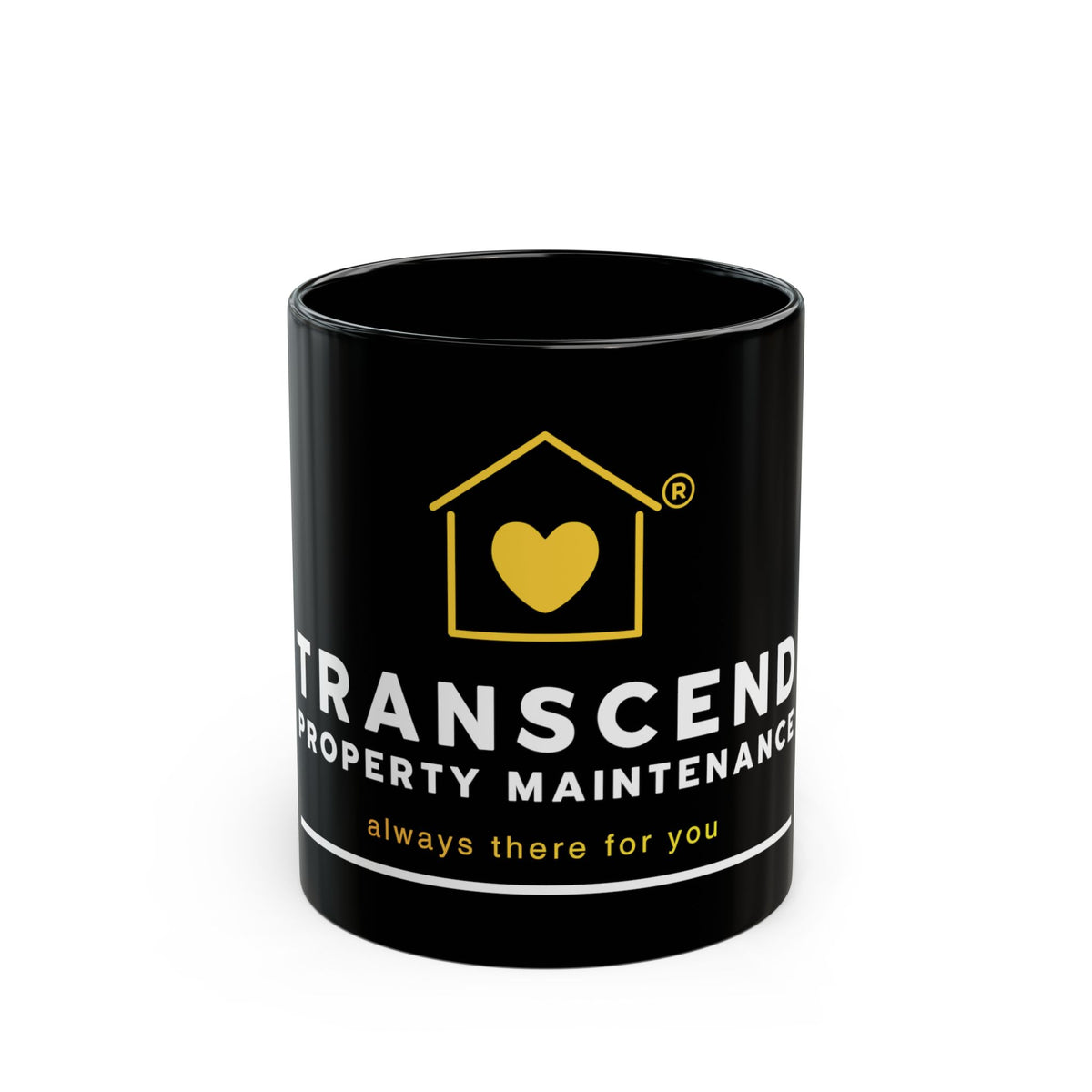 Transcend Property Maintenance Coffee Mug (Black)