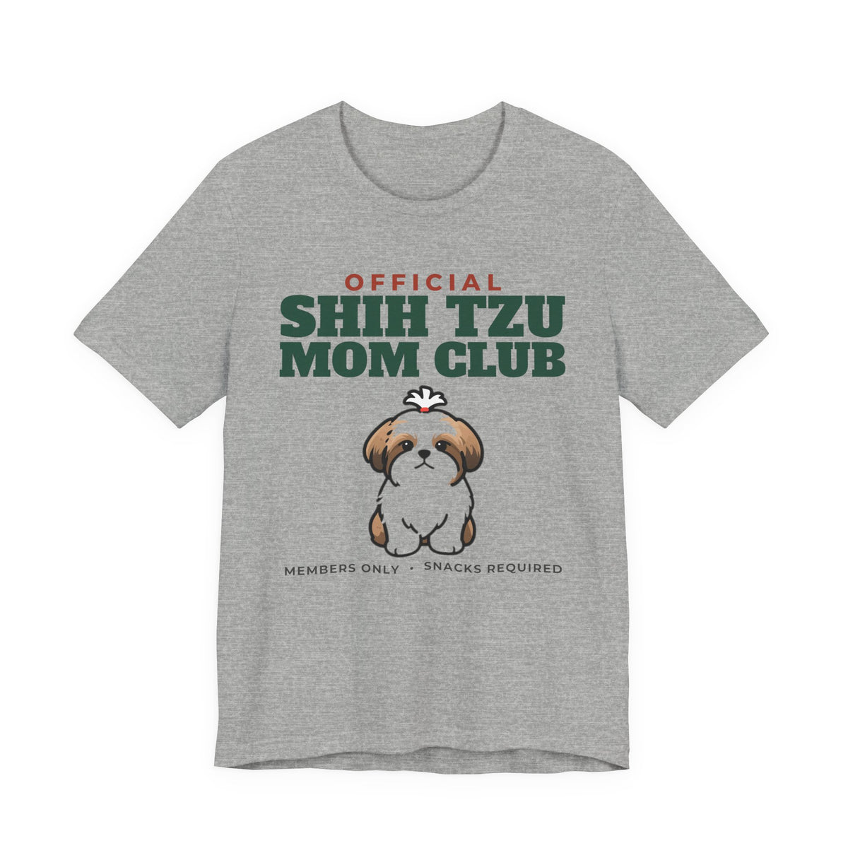 Official Shih Tzu Mom Club Tee | Shih Tzu Mom Gift