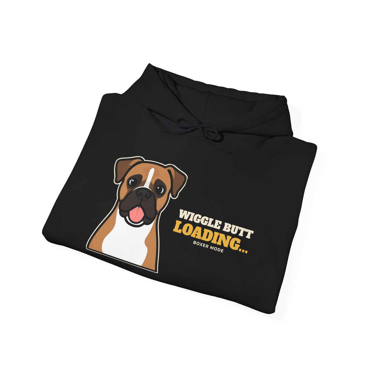 Wiggle Butt Loading Boxer Hoodie | Boxer Gift