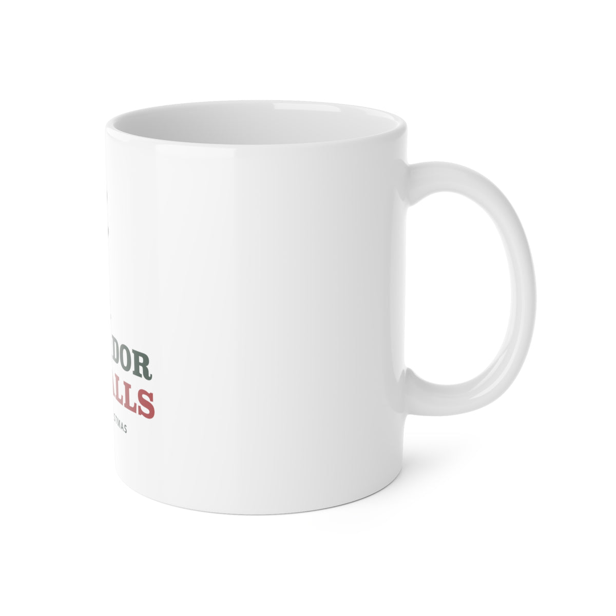 Labrador Christmas Mug | Lab Reindeer Christmas Coffee Cup | Lab Mom Dog Christmas Gift