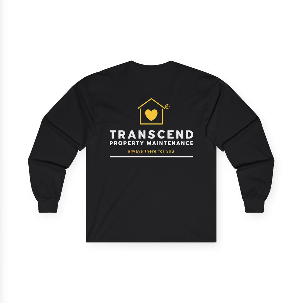 Transcend Property Maintenance Long Sleeve T-Shirt (Black)