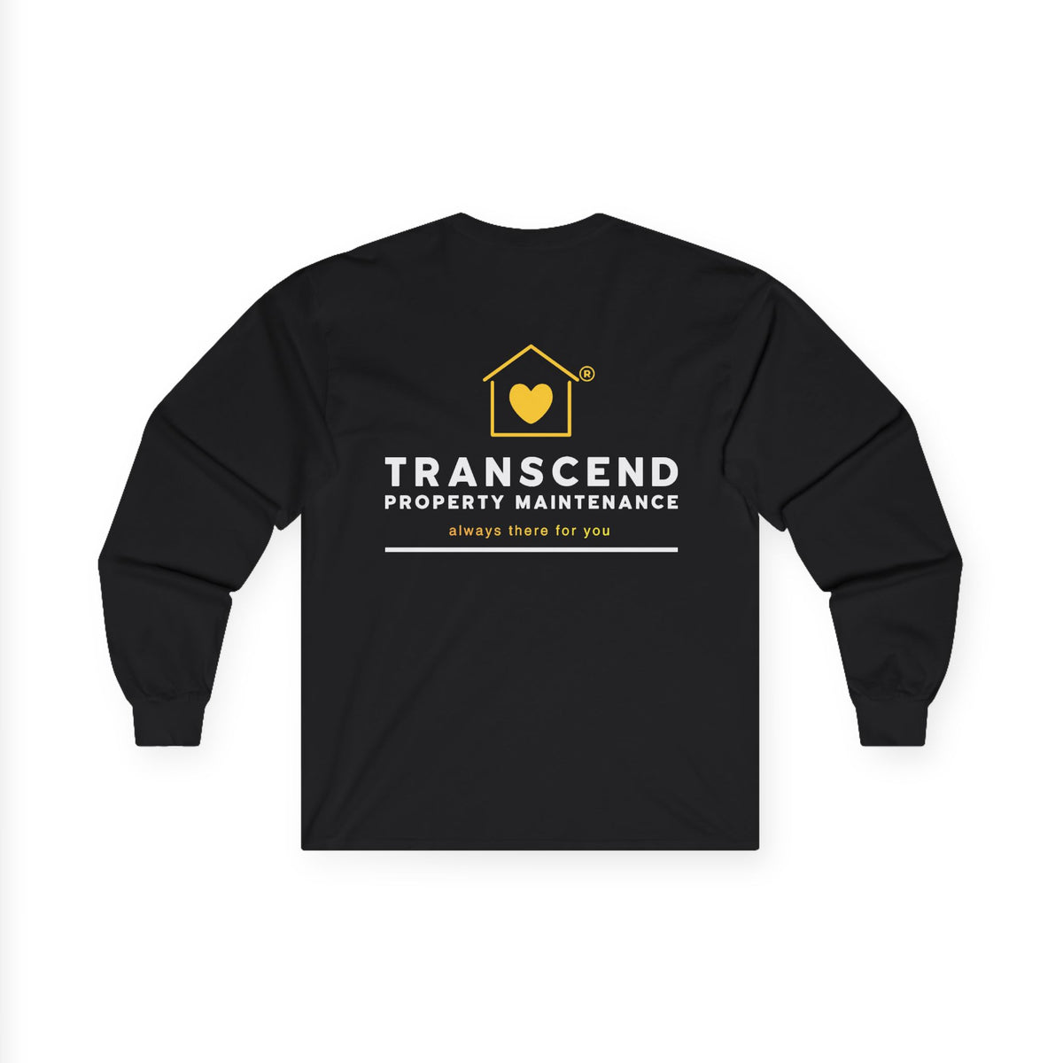 Transcend Property Maintenance Long Sleeve T-Shirt (Black)
