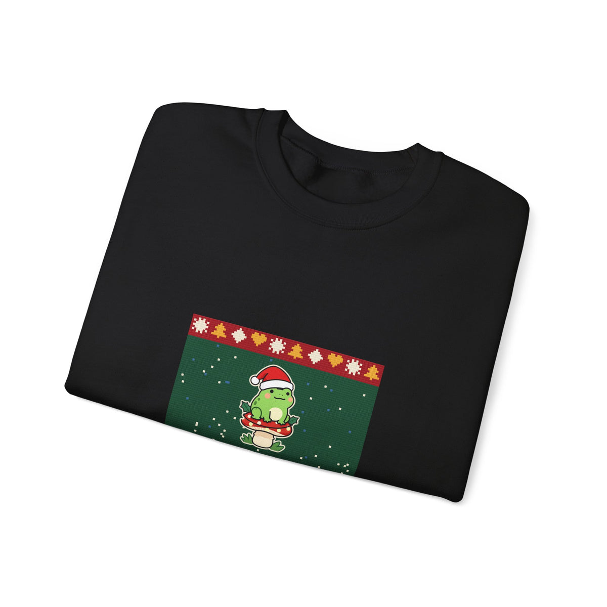 Hoppy Christmas Ugly Sweater Crewneck Sweatshirt