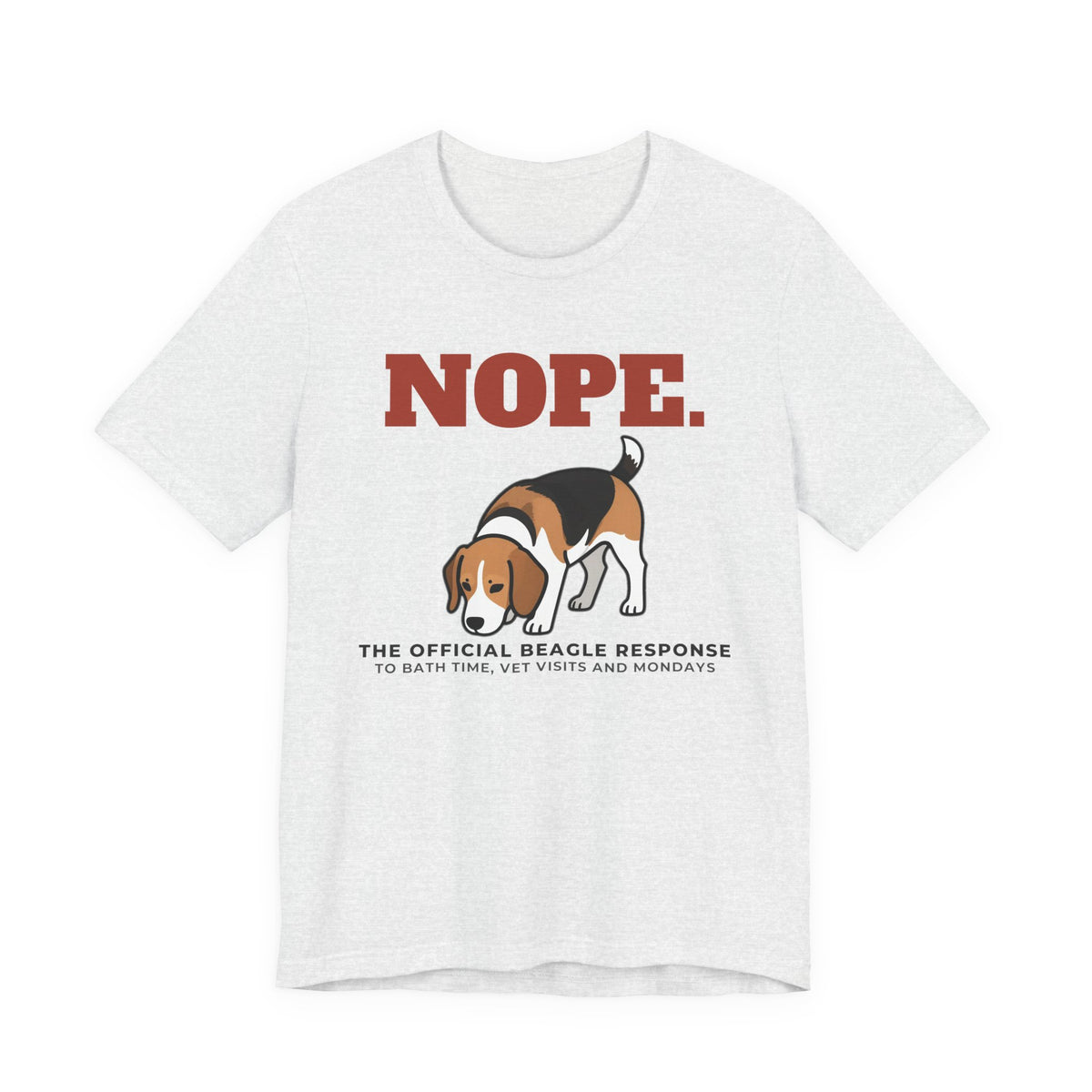 Nope. Funny Beagle Tee | Beagle Lover Gift
