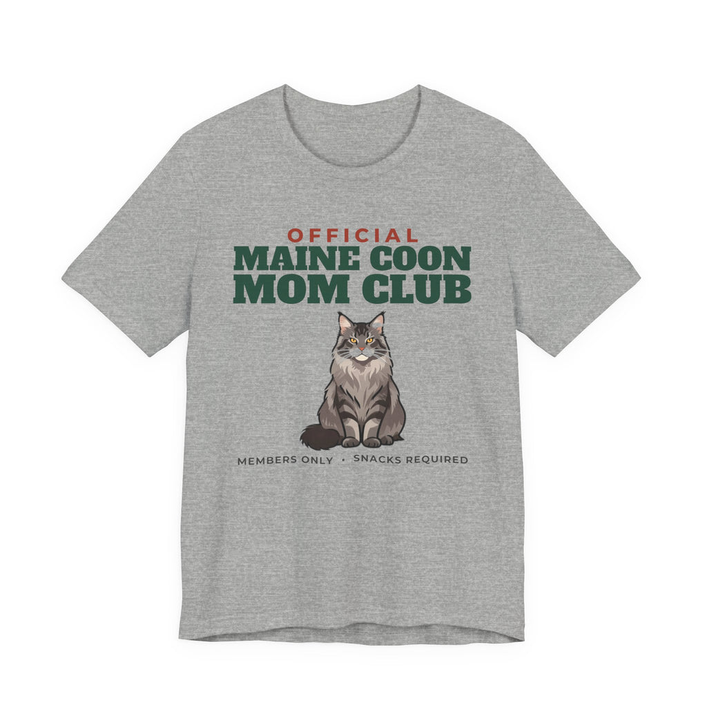 Official Maine Coon Mom Club Tee | Maine Coon Mom Gift
