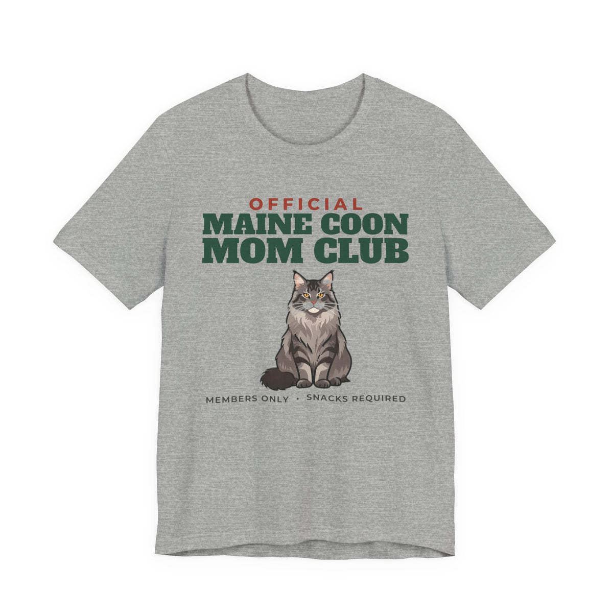 Official Maine Coon Mom Club Tee | Maine Coon Mom Gift