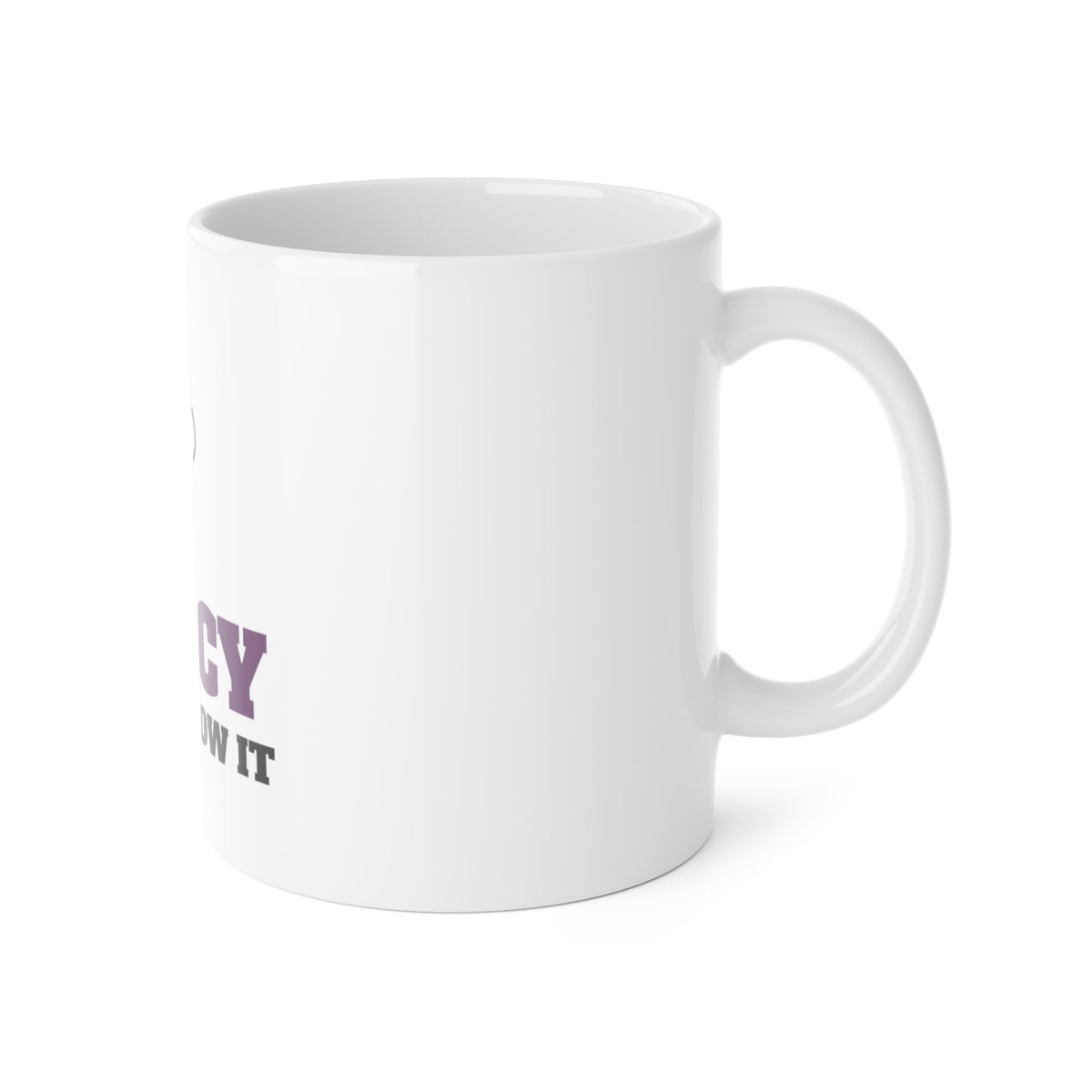 Fancy and I Know It Poodle Mug | Poodle Gift