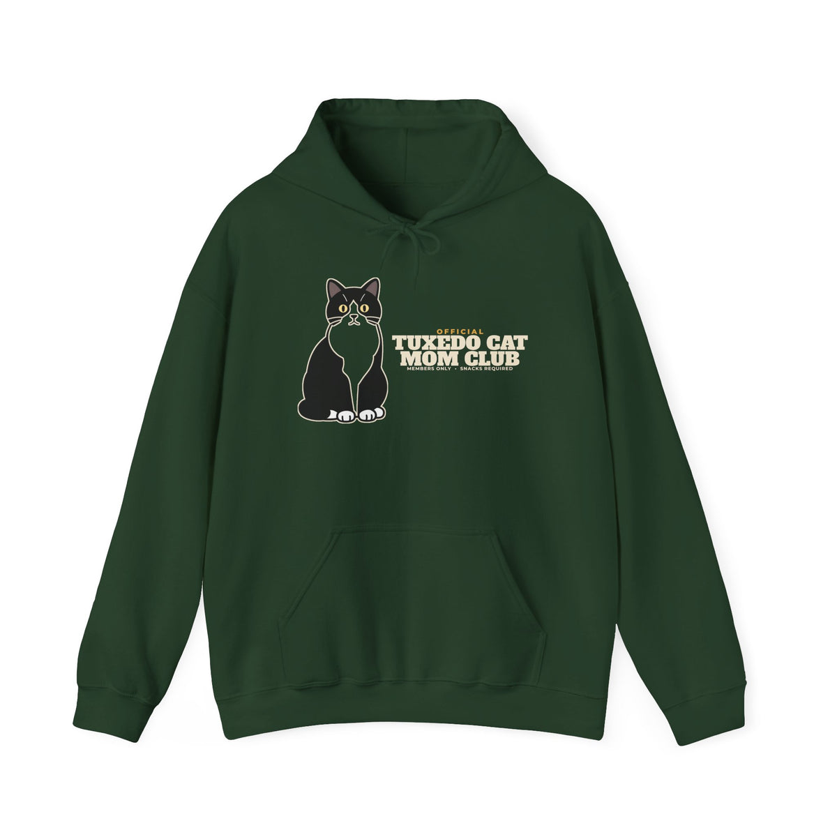 Official Tuxedo Cat Mom Club Hoodie | Tuxedo Cat Mom Gift