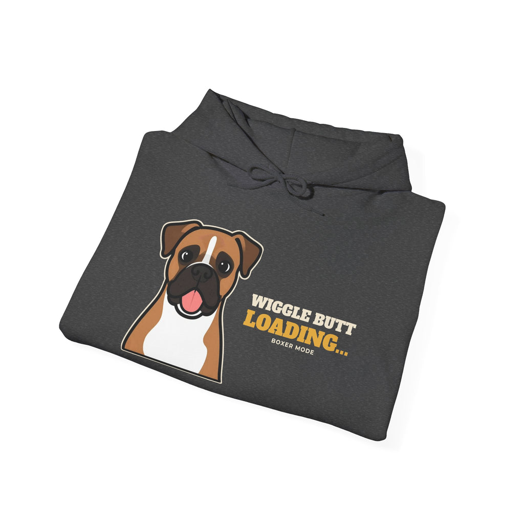 Wiggle Butt Loading Boxer Hoodie | Boxer Gift