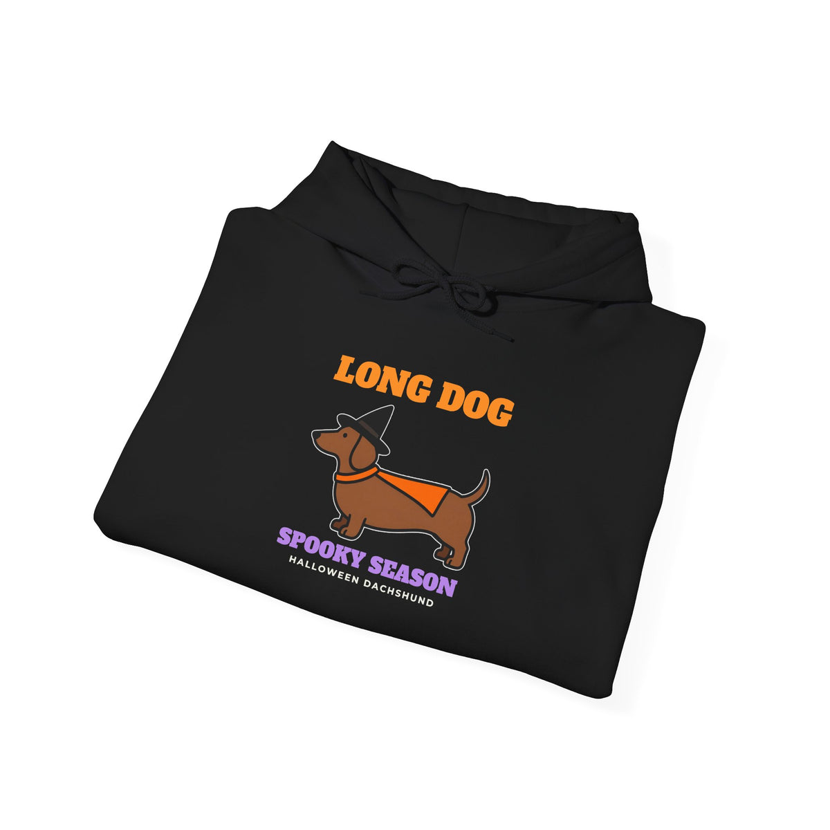 Dachshund Halloween Hoodie - Long Dog Spooky Season | Dachshund Hoodie