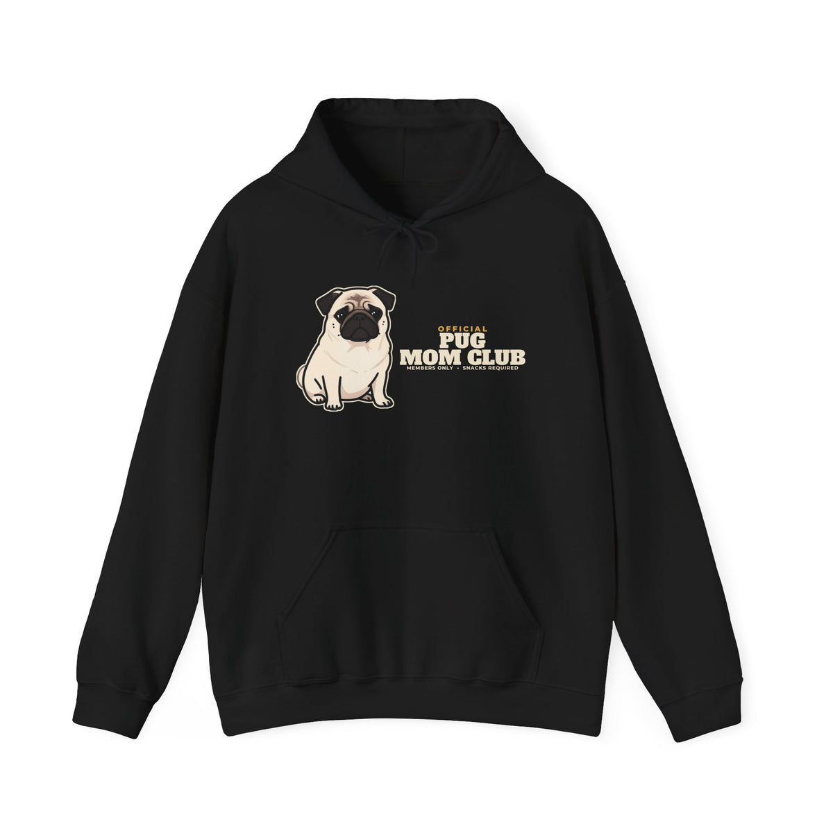 Official Pug Mom Club Hoodie | Pug Mom Gift