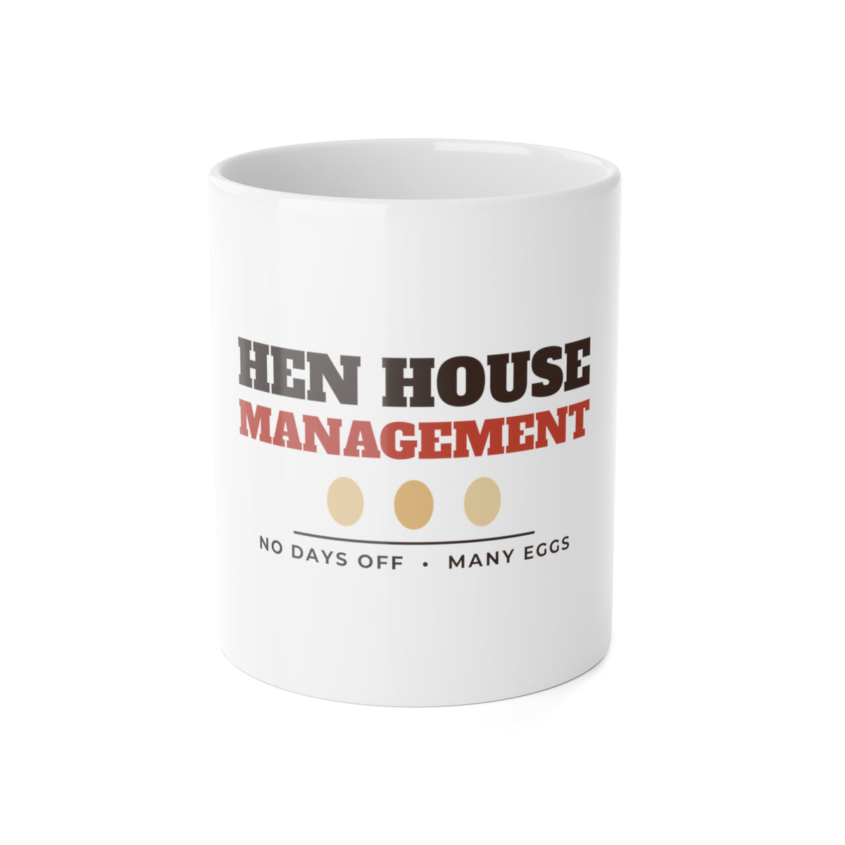 Chicken Mug - Hen House Management Coffee Cup | Chicken Keeper Gift