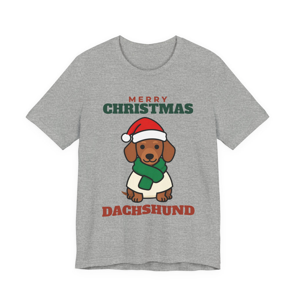 Christmas Dachshund Tee | Merry Christmas Dachshund Gift
