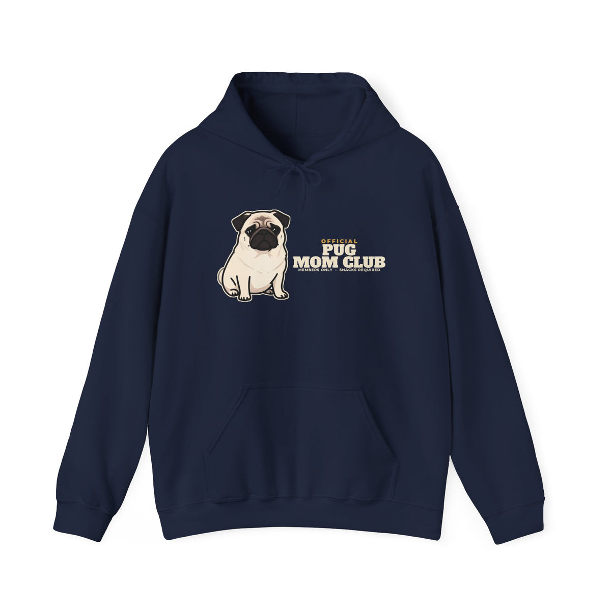 Official Pug Mom Club Hoodie | Pug Mom Gift