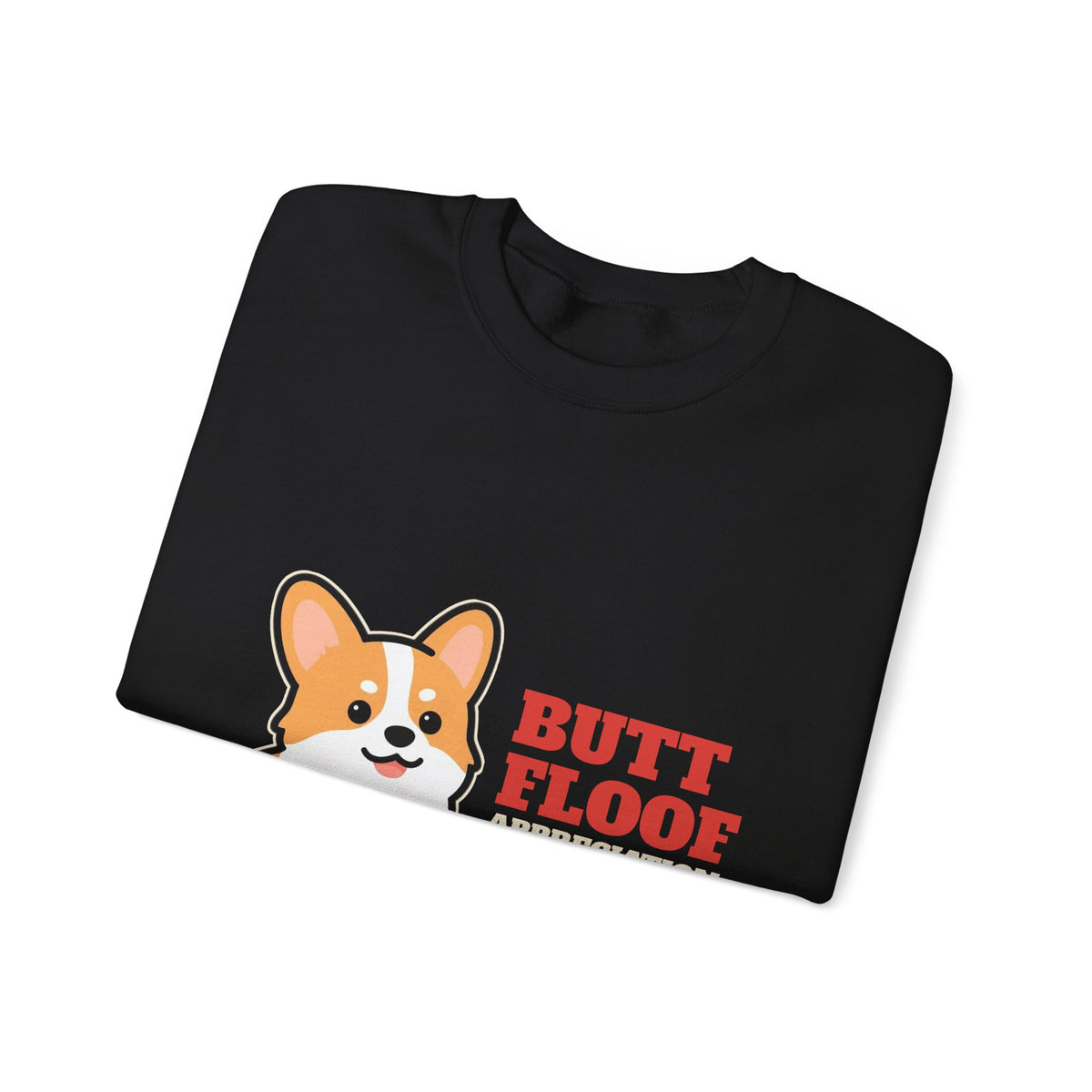 Corgi Butt Floof Appreciation Club Crewneck Sweatshirt | Corgi Gift