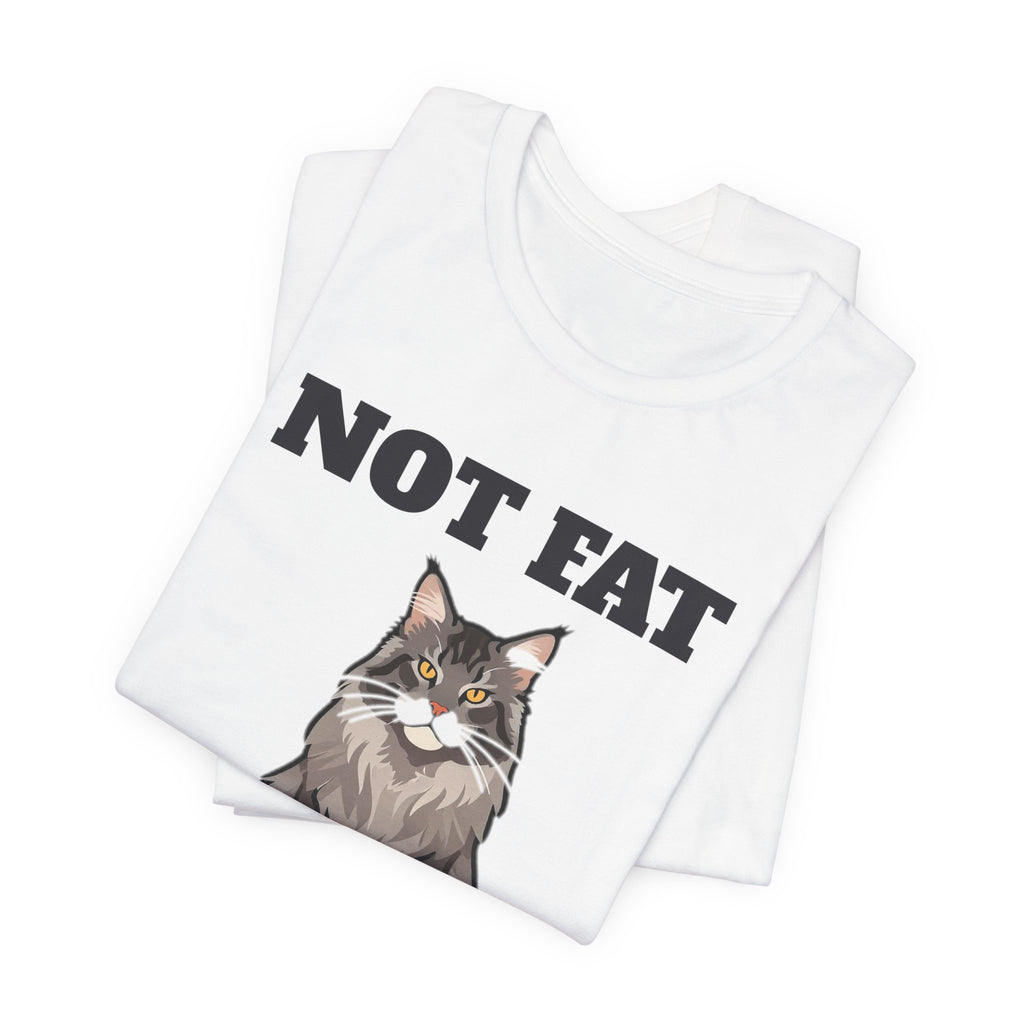 Not Fat, I'm Fluffy Maine Coon Tee | Maine Coon Gift