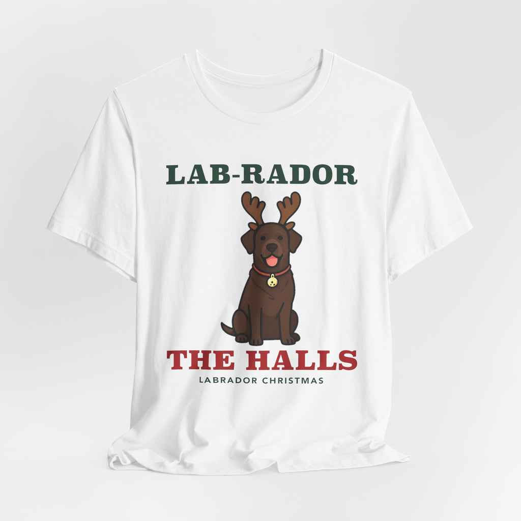 Labrador Christmas Shirt | Lab Reindeer Christmas Tee | Lab Mom Dog Christmas Gift