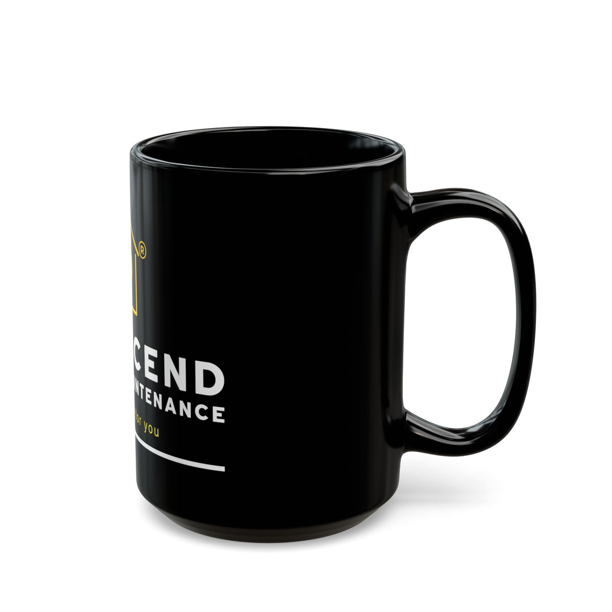 Transcend Property Maintenance Coffee Mug (Black)