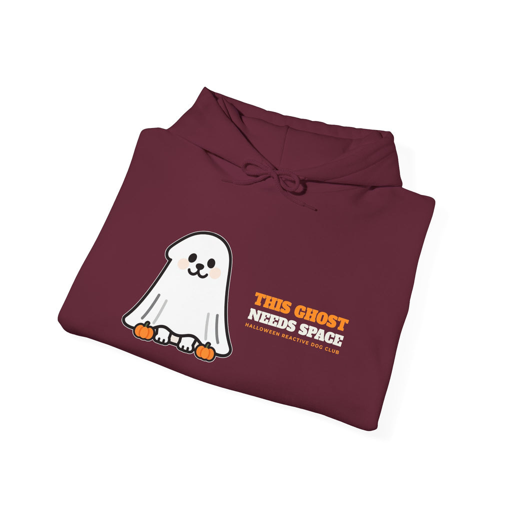 Halloween Dog Hoodie - This Ghost Needs Space | Reactive Dog Gift
