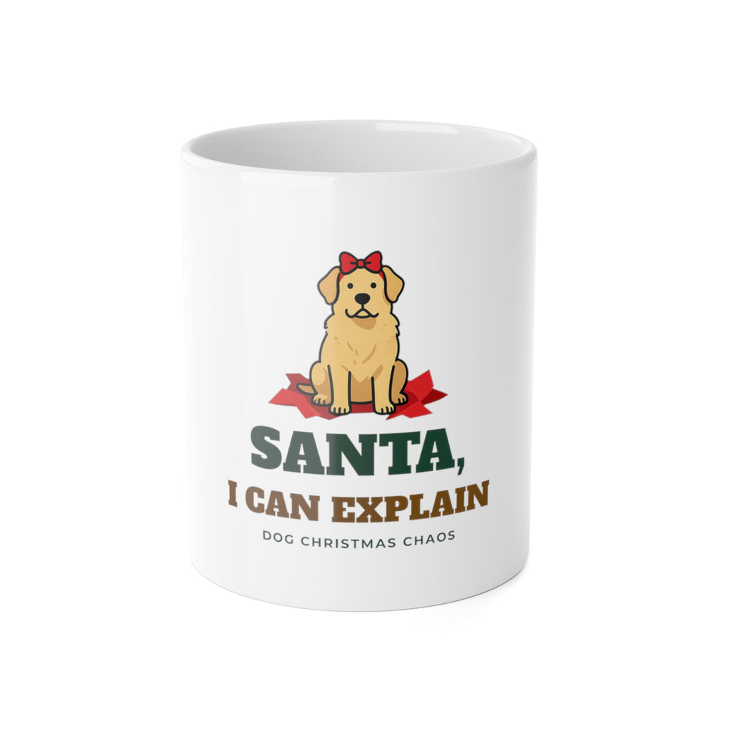 Santa, I Can Explain Dog Christmas Mug