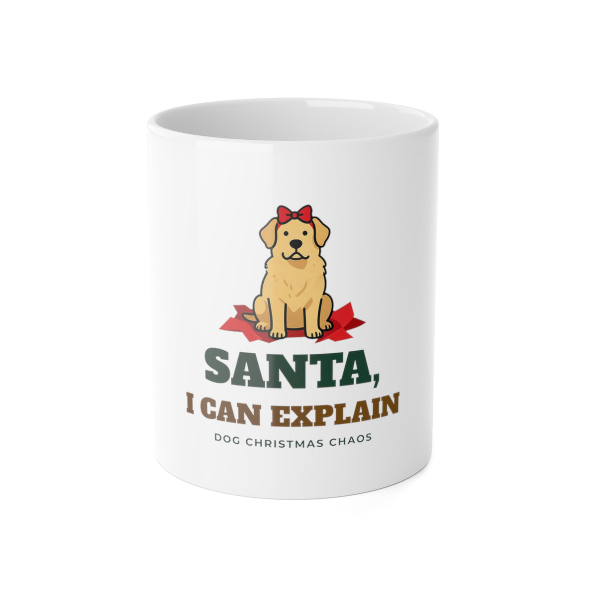 Santa, I Can Explain Dog Christmas Mug
