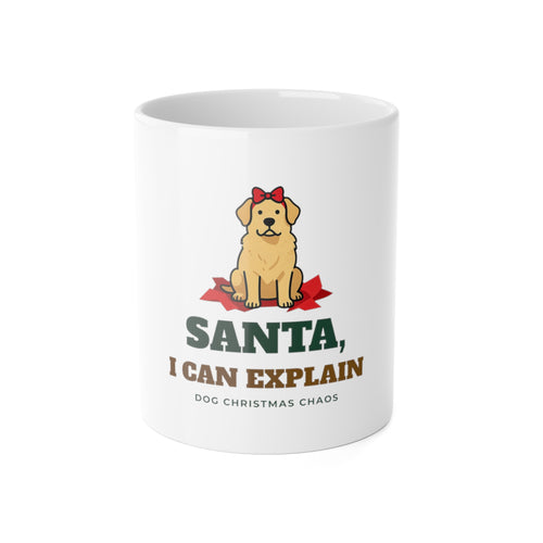 Santa, I Can Explain Dog Christmas Mug
