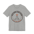 Senior Dog Shirt with the Old Soul Dog Club design in athletic heather