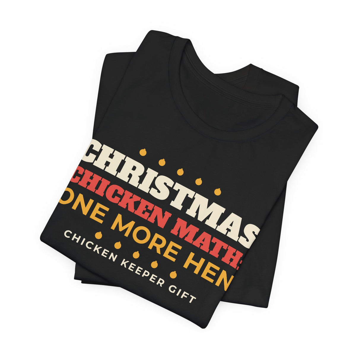 Chicken Math Christmas Tee