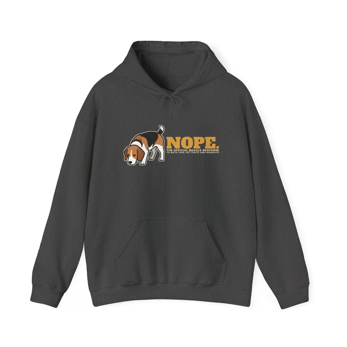 Nope. Funny Beagle Hoodie | Beagle Lover Gift
