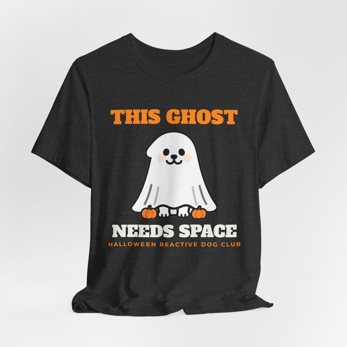Halloween Dog Shirt - This Ghost Needs Space Tee | Reactive Dog Gift