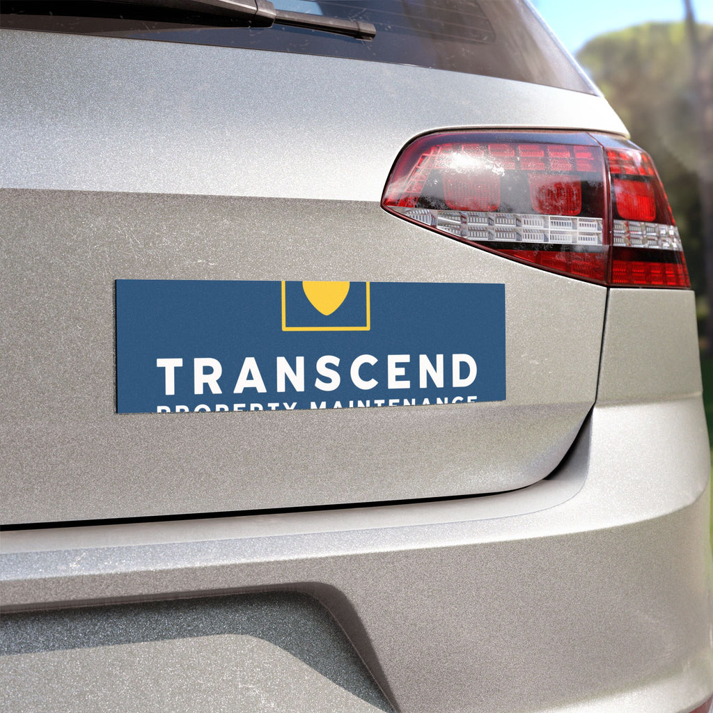 Transcend Property Maintenance Car Magnet