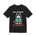 Cat Approved Ugly Christmas Sweater Tee - product photo 4, cat gift by Pastime Goods