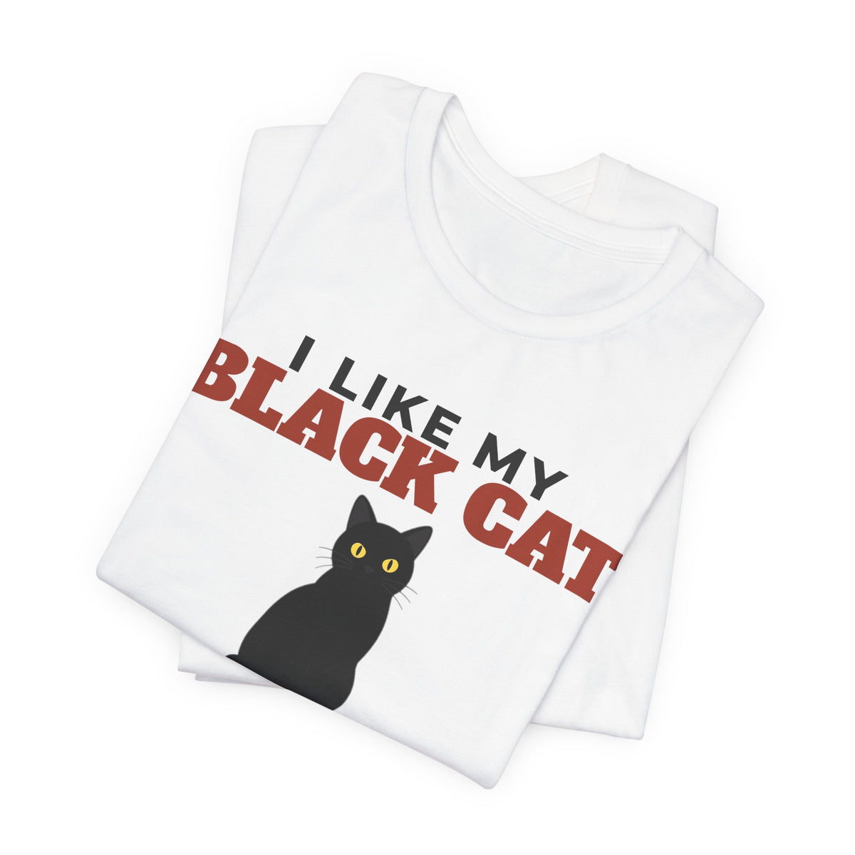 I Like My Black Cat, Cold Beer and Maybe 3 People Tee | Funny Black Cat Dad Gift