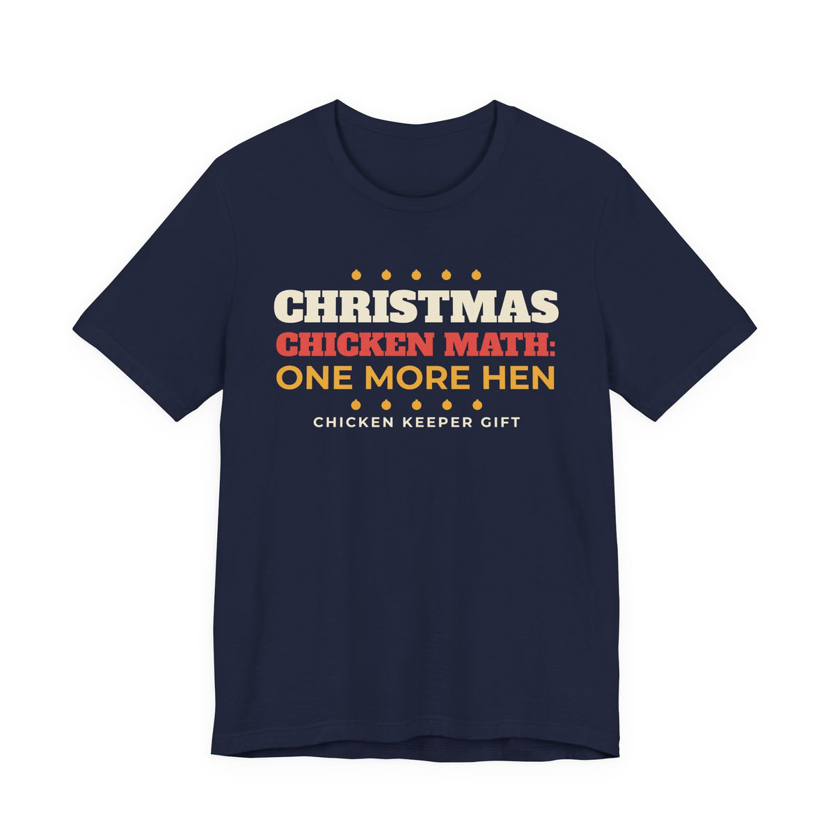 Chicken Math Christmas Tee