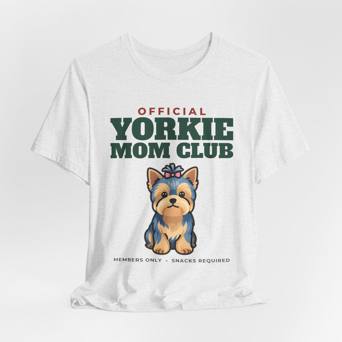 Official Yorkie Mom Club Tee | Yorkie Mom Gift