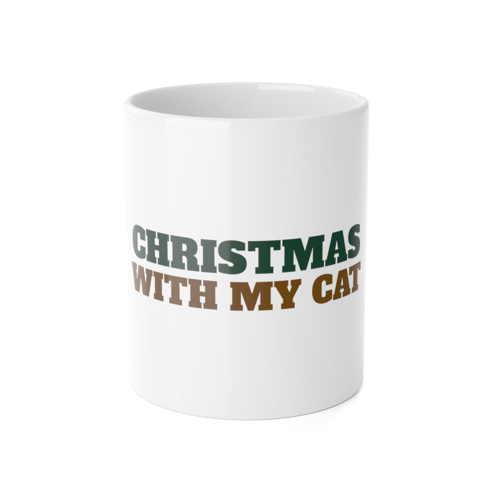 Christmas With My Cat Mug